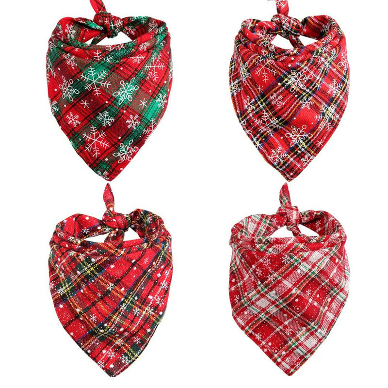 Pet Christmas Bandanas