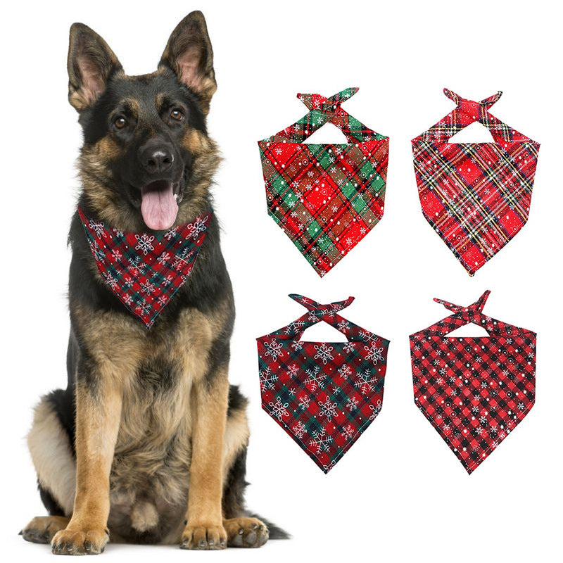 Pet Christmas Bandanas