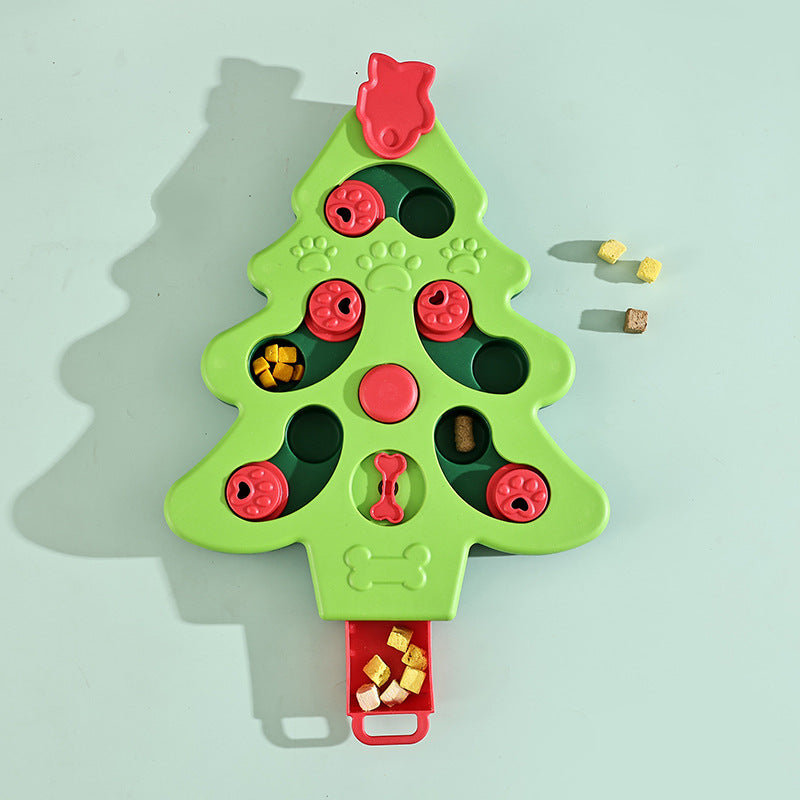 Interactive Dog Puzzle Tree
